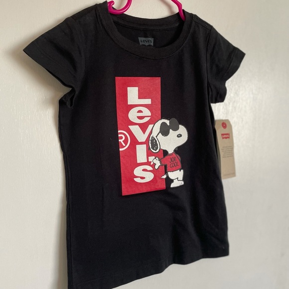 Levi’s Toddler Snoopy T-Shirt - Size 3-4T - Picture 3 of 8